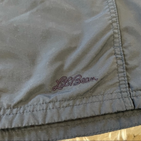 L.L Bean | Zip-up Hooded Windbreaker Blue - Picture 9 of 11